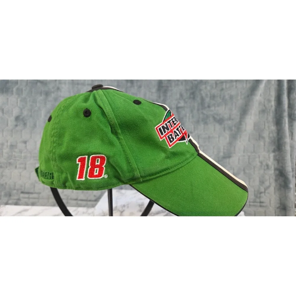 Chase Authentic Nascar Joe Gibbs Racing‎ #18 Green Baseball Hat Cap Adjustable
